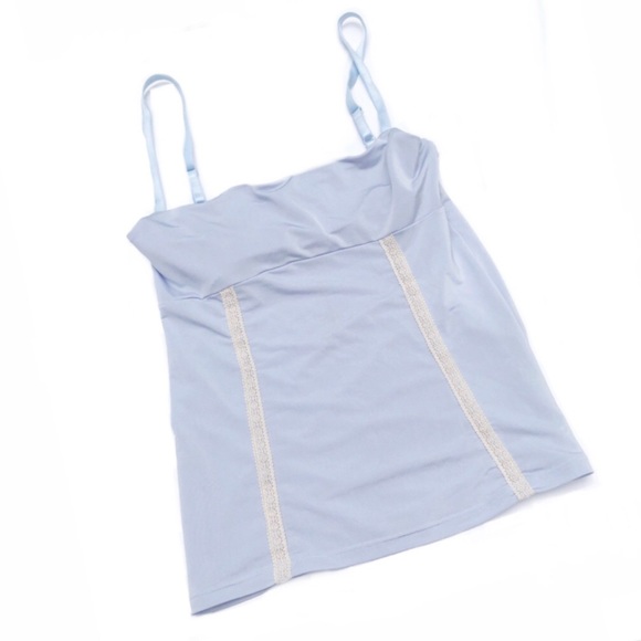 Sensara Periwinkle Blue Camisole Shelf Bra size Medium - Picture 3 of 16